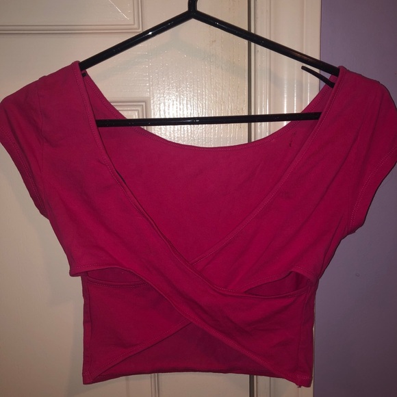 American Eagle Cross back crop top - Picture 2 of 2